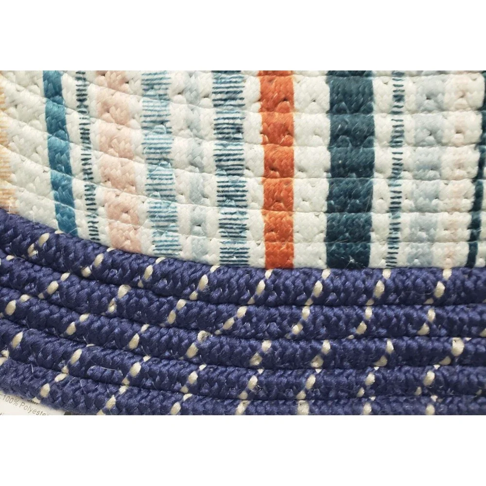 Oval Braided Kitchen Accent Rug (18